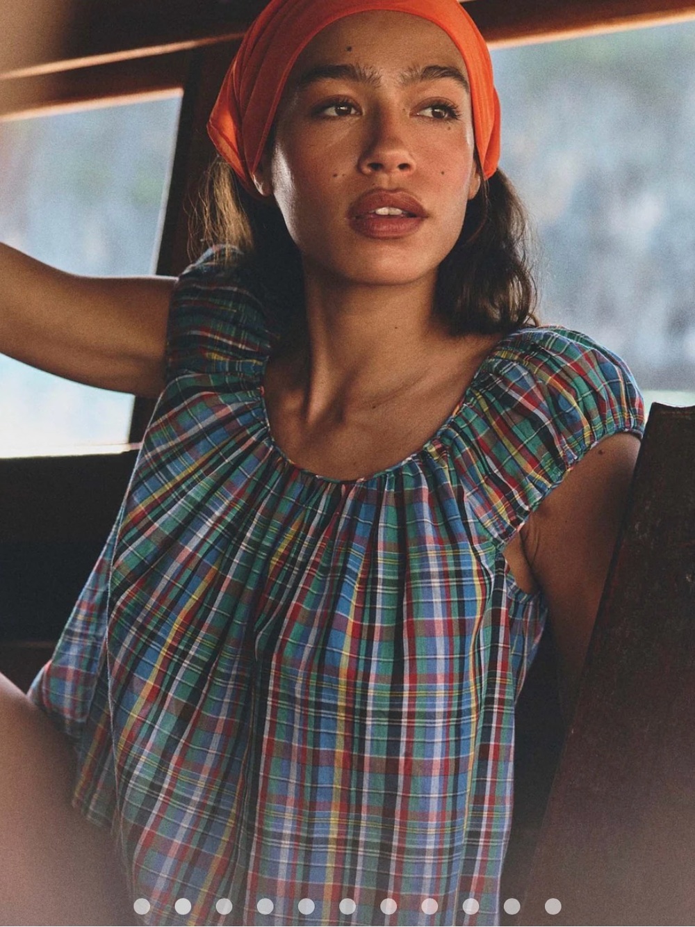 DOEN Jessa Top - Alderbrook Plaid